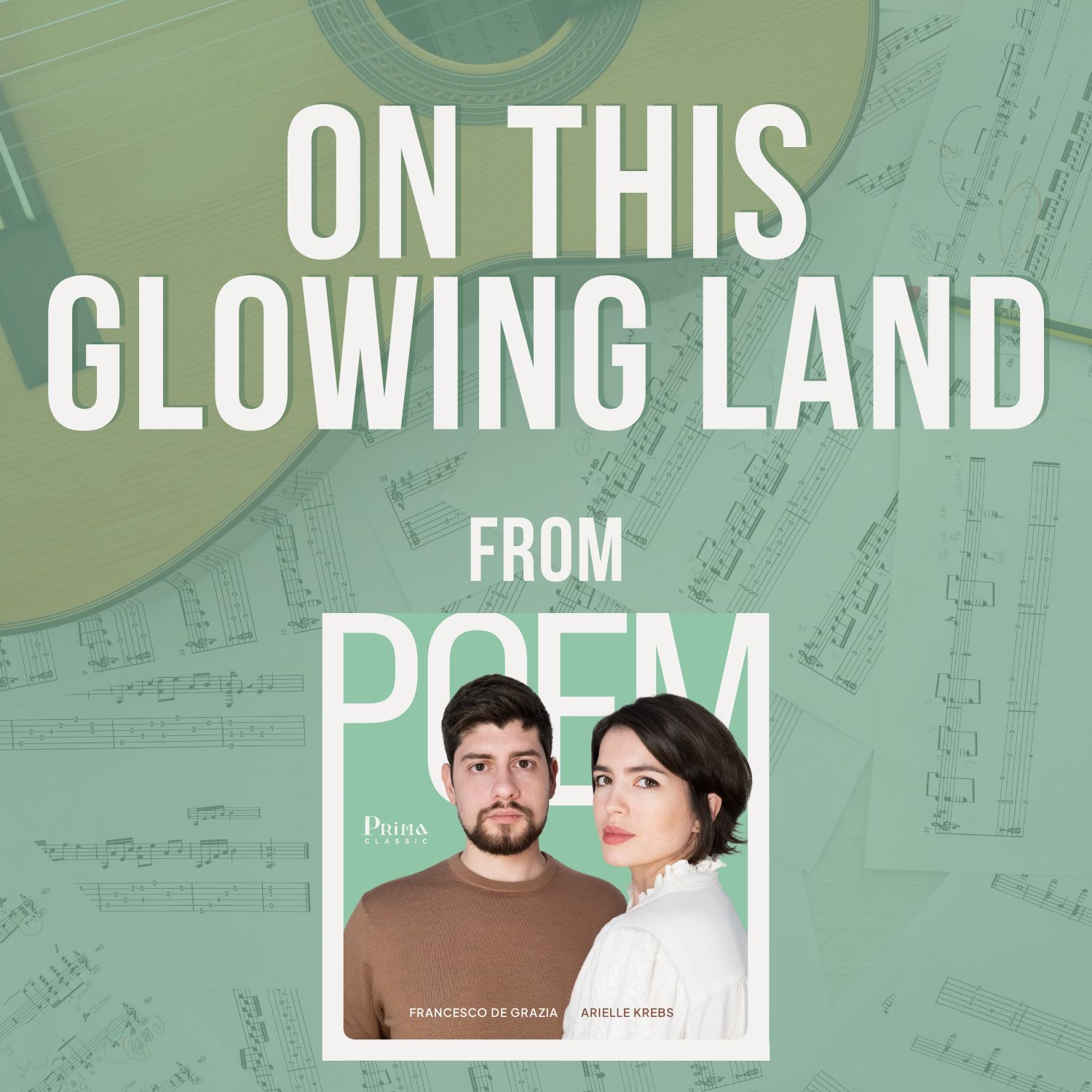 On this Glowing Land - Solo Guitar Score (Digital Sheet Music Download)