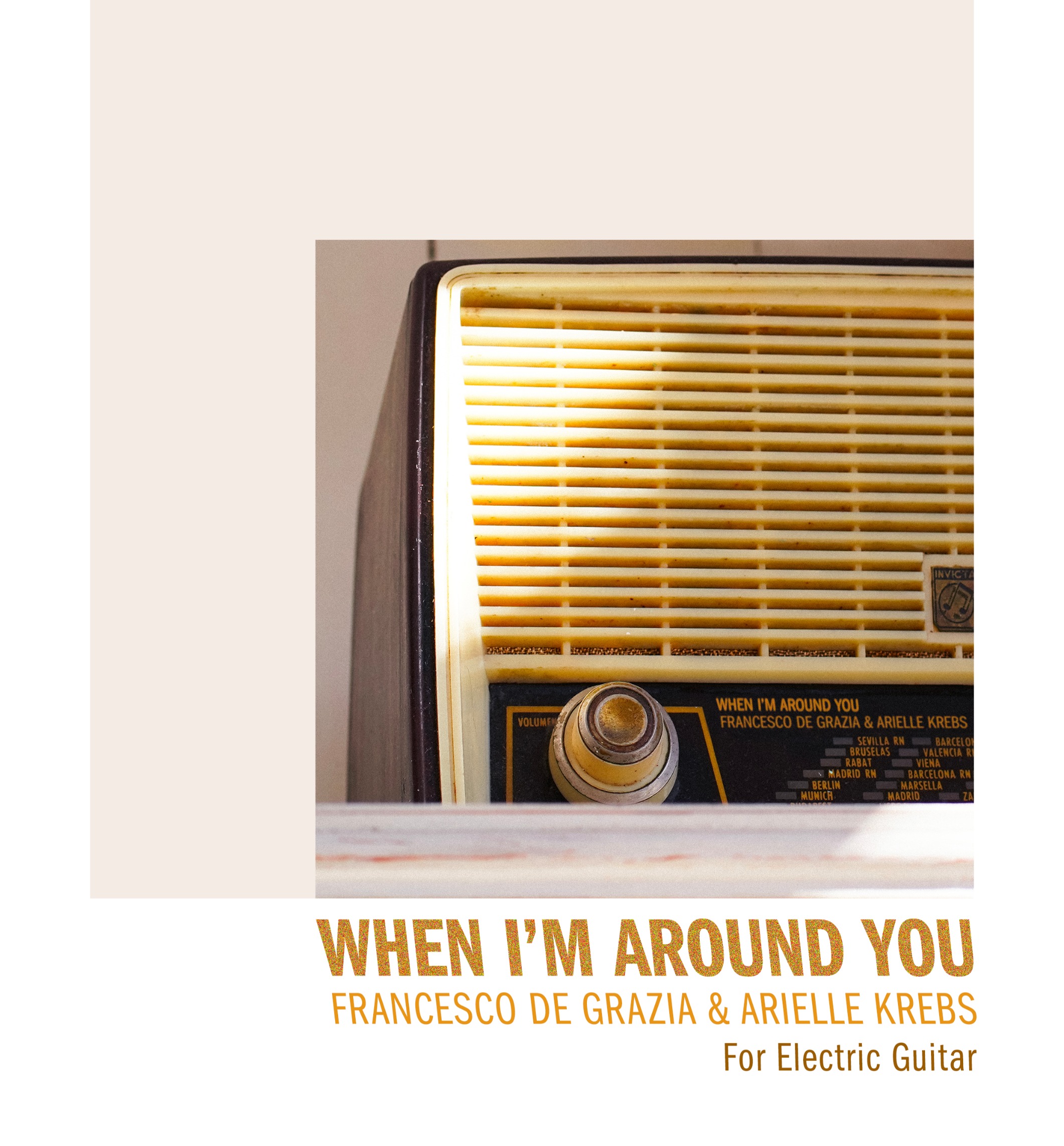 When I'm Around You - Solo Electric Guitar Score (Digital Sheet Music Download)