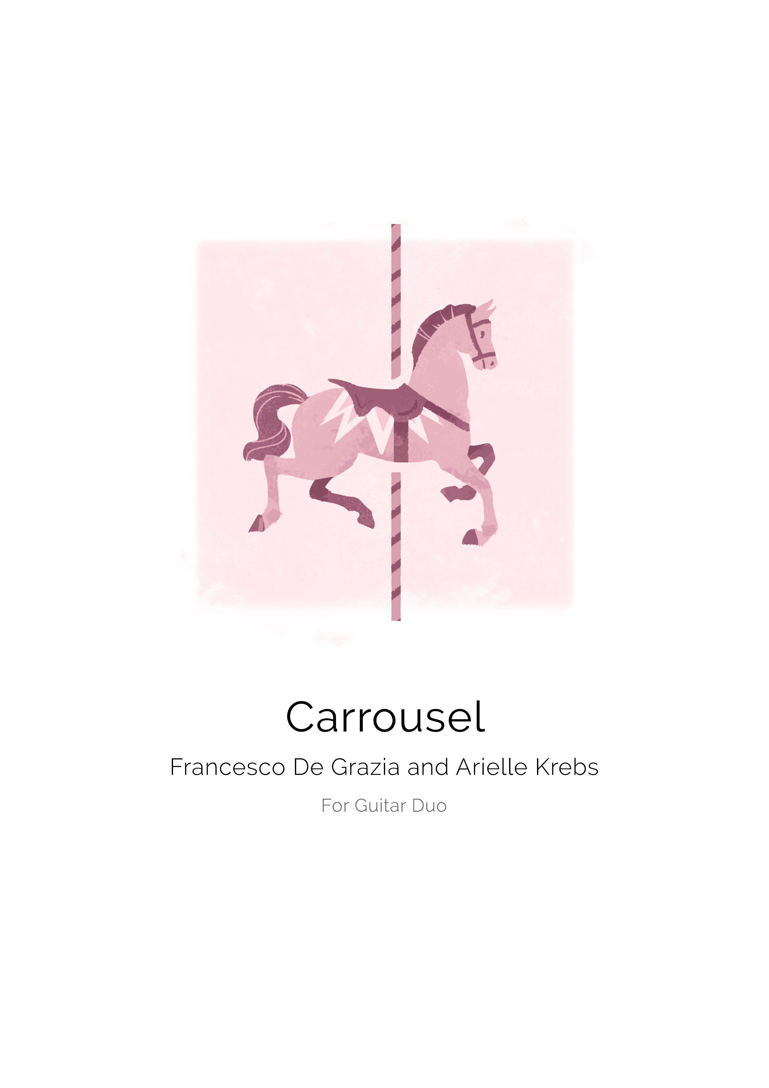 Carrousel - Score for Guitar Duo (Digital Sheet Music Download)