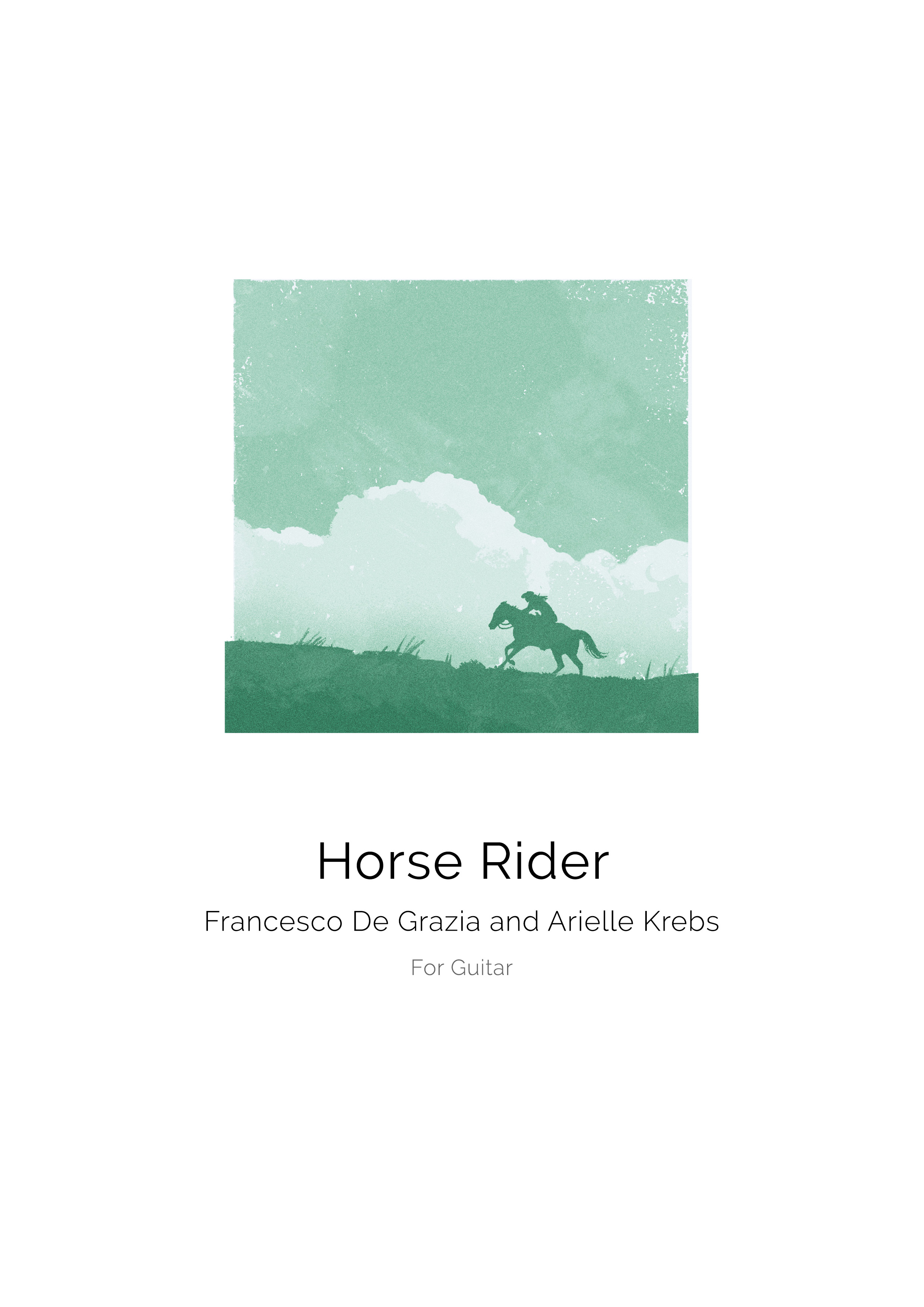 Horse Rider - Solo Guitar Score (Digital Sheet Music Download)