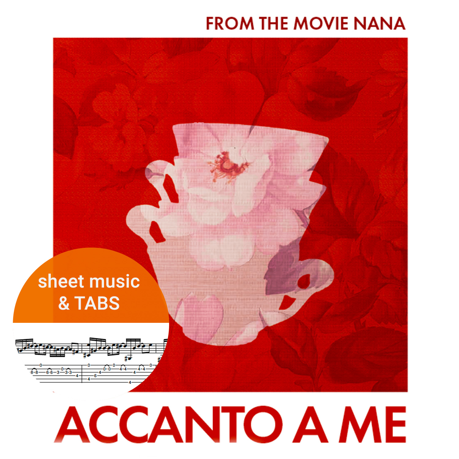 Accanto a me - Score for Guitar Duo (Digital Sheet Music Download)