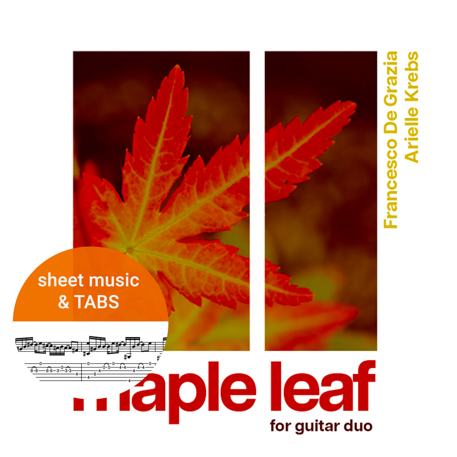 Maple Leaf - Score for Guitar Duo (Digital Sheet Music Download)