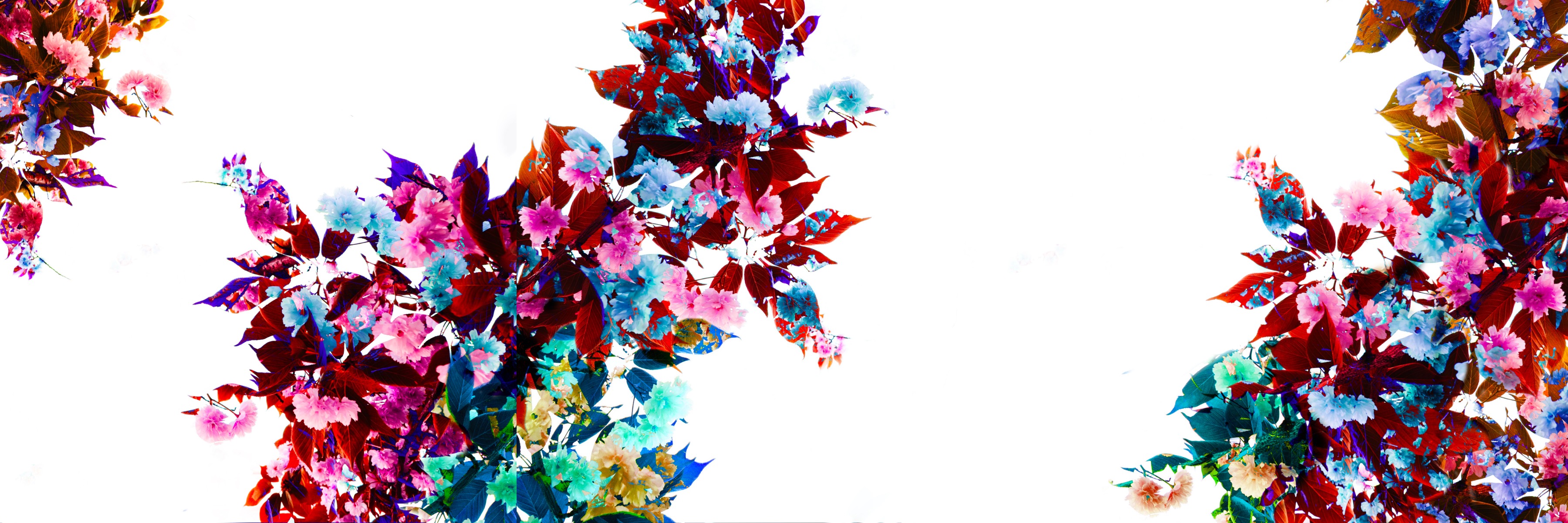 Floral mosaic.