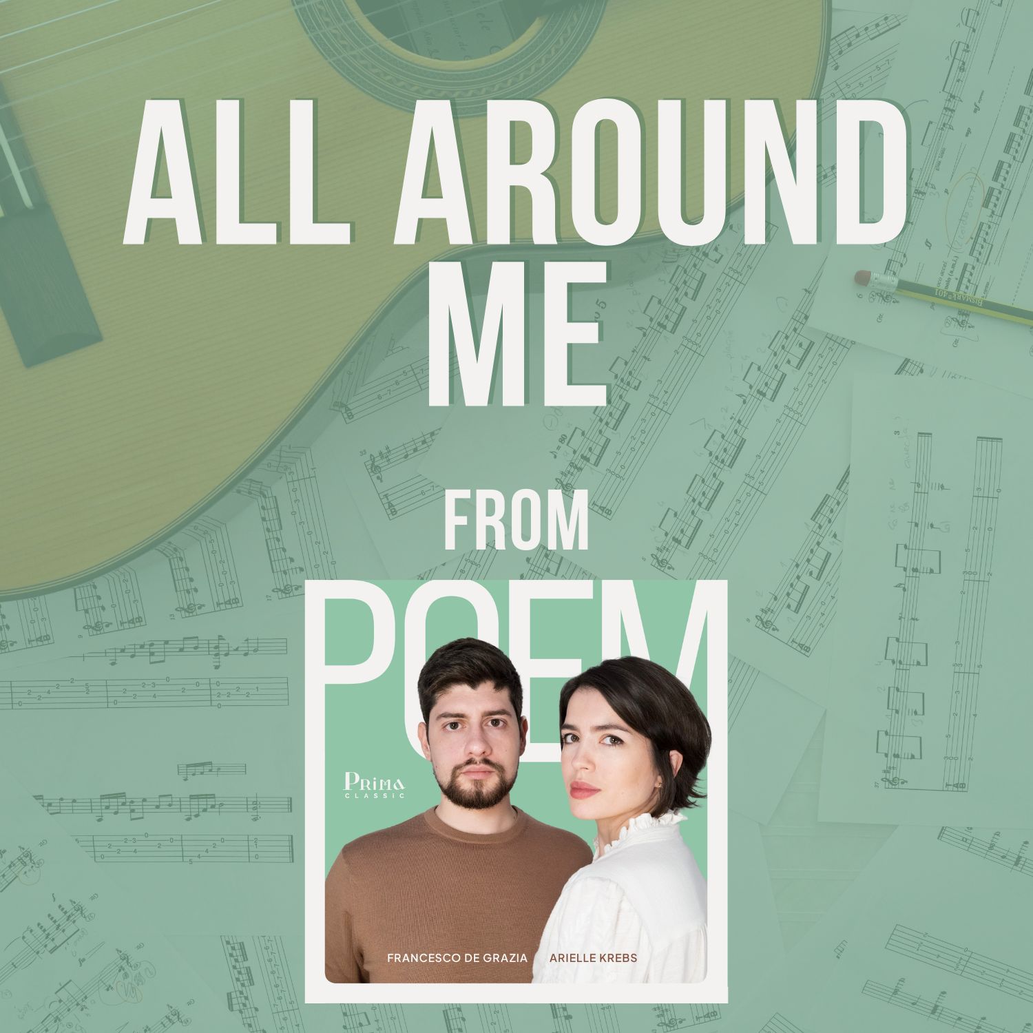 All Around Me - Solo Guitar Score (Digital Sheet Music Download)